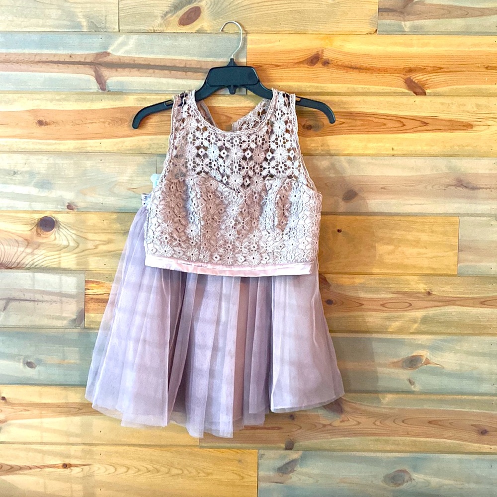 Light purple/mauve two piece formal dress